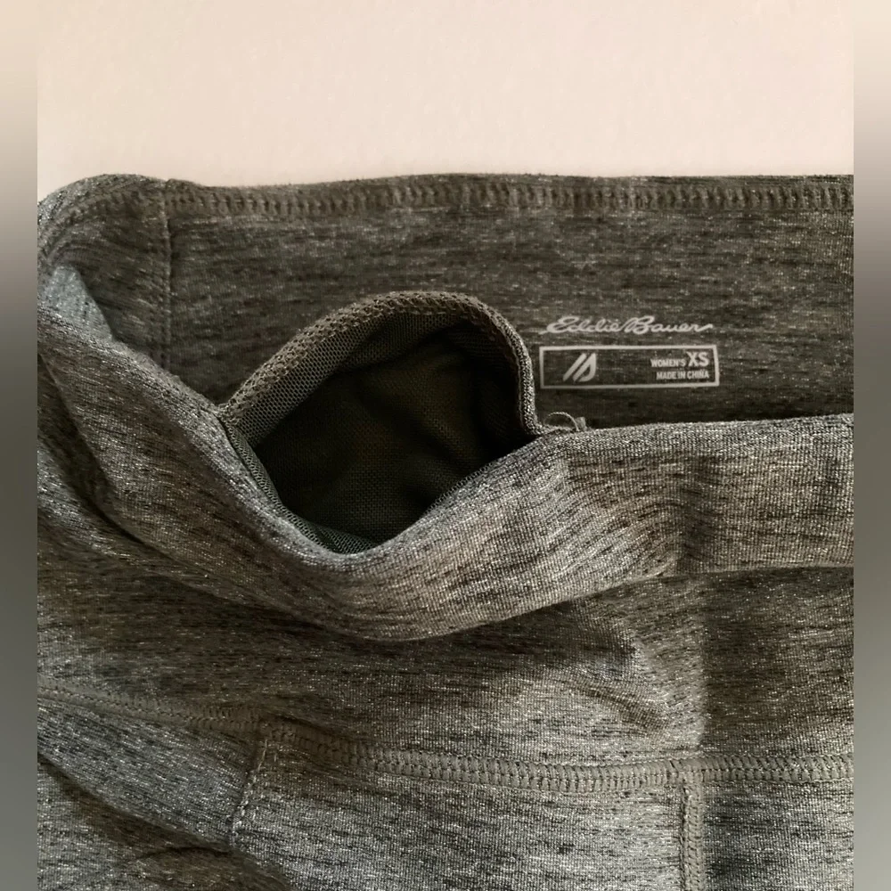 Eddie Bauer | Women’s Athletic Heather Green Leggings - Picture 6 of 8